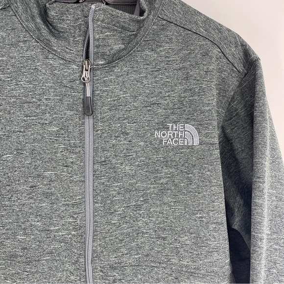 The North Face Soft Shell Barrier Gray Jacket Men's - Picture 2 of 6